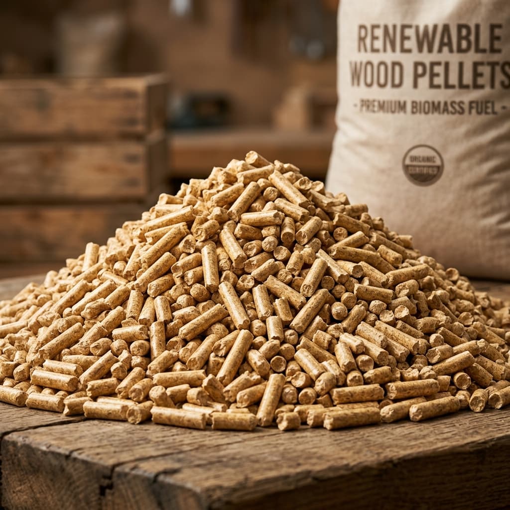 Biomass Pellets View 1